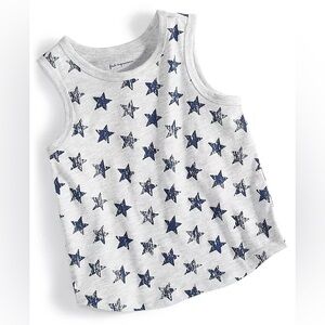 ⭐️⭐️ First Impressions Starry Tank Top - Gray and Navy